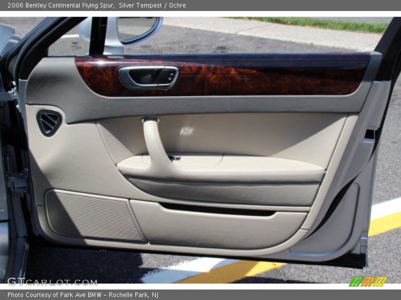 Silver Tempest / Ochre 2006 Bentley Continental Flying Spur
