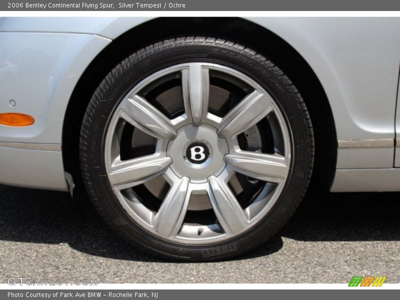 Silver Tempest / Ochre 2006 Bentley Continental Flying Spur