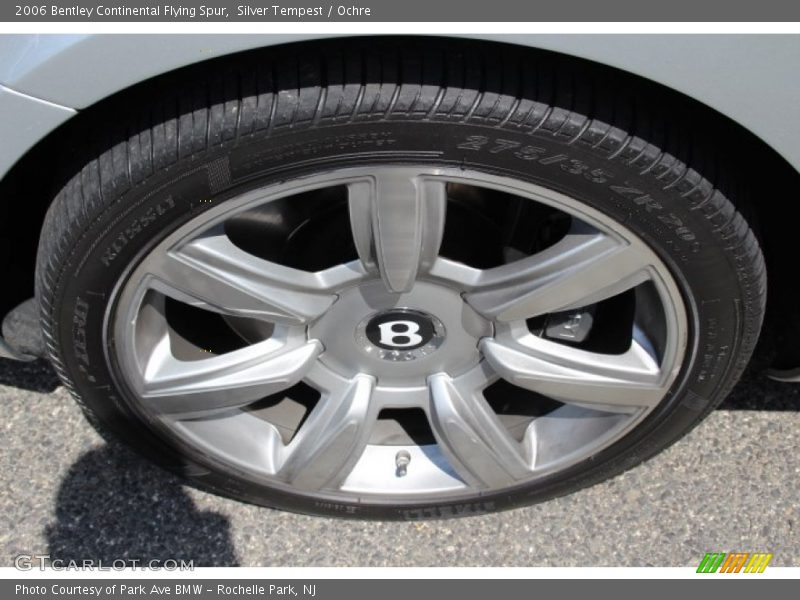 Silver Tempest / Ochre 2006 Bentley Continental Flying Spur