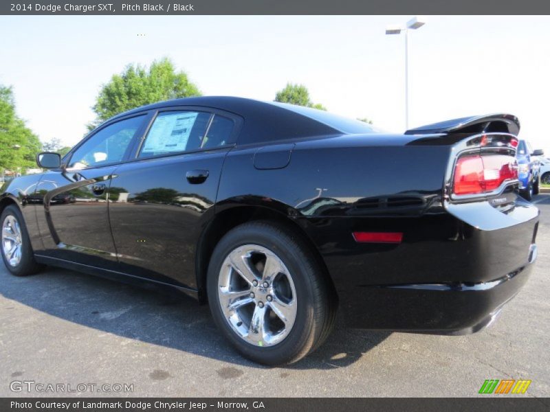 Pitch Black / Black 2014 Dodge Charger SXT