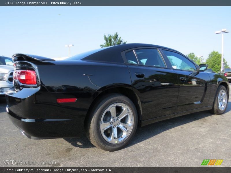 Pitch Black / Black 2014 Dodge Charger SXT