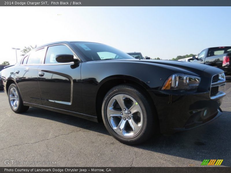 Pitch Black / Black 2014 Dodge Charger SXT