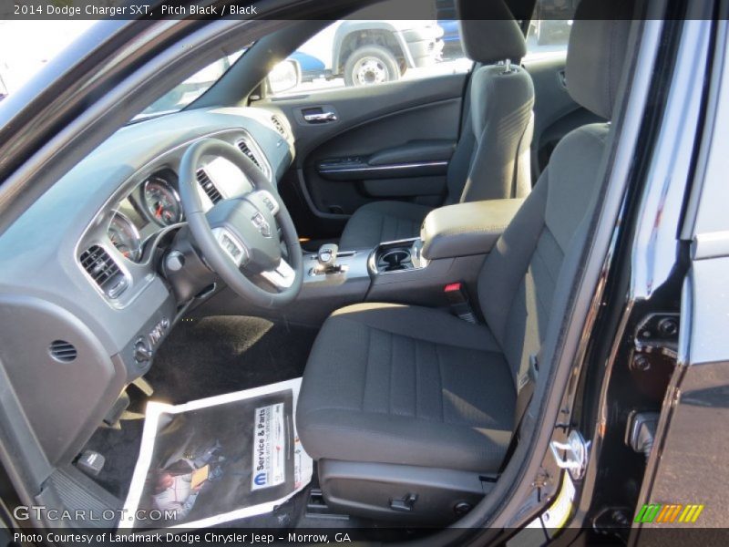 Pitch Black / Black 2014 Dodge Charger SXT