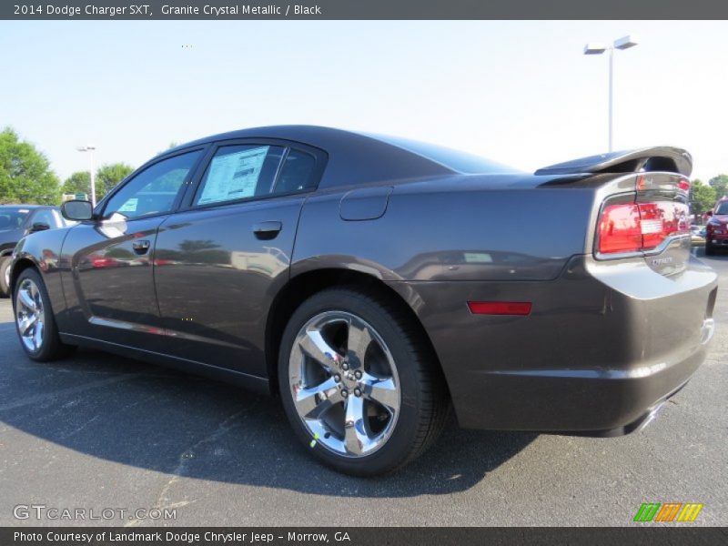 Granite Crystal Metallic / Black 2014 Dodge Charger SXT