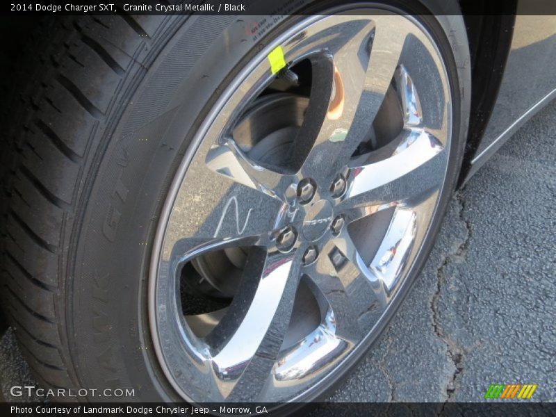Granite Crystal Metallic / Black 2014 Dodge Charger SXT