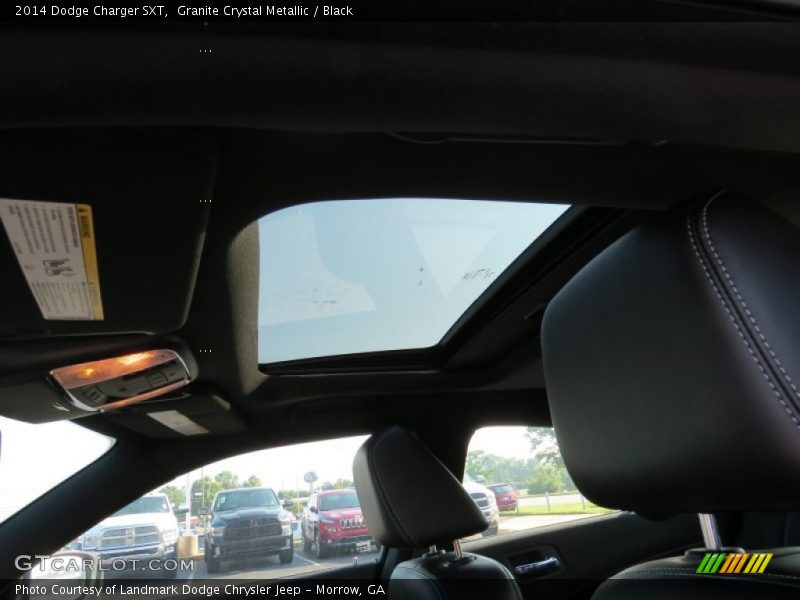 Granite Crystal Metallic / Black 2014 Dodge Charger SXT