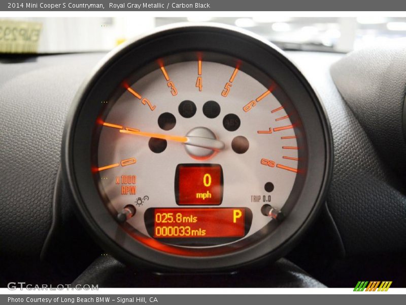 Royal Gray Metallic / Carbon Black 2014 Mini Cooper S Countryman