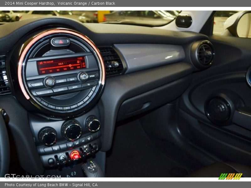 Volcanic Orange / Carbon Black 2014 Mini Cooper Hardtop
