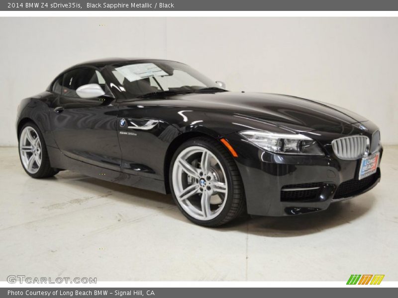 Black Sapphire Metallic / Black 2014 BMW Z4 sDrive35is