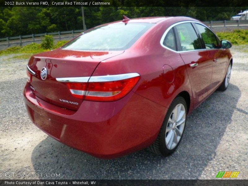 Crystal Red Tintcoat / Cashmere 2012 Buick Verano FWD