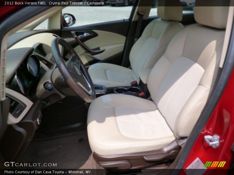 Crystal Red Tintcoat / Cashmere 2012 Buick Verano FWD