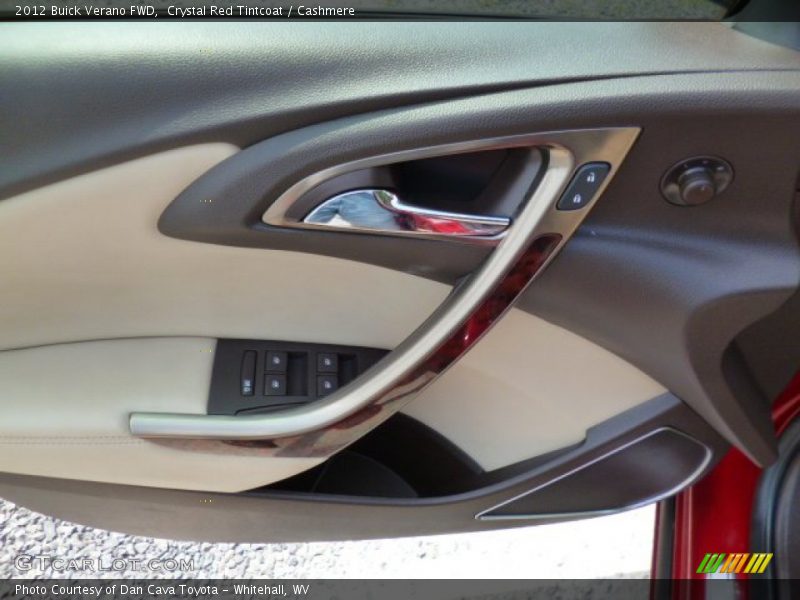 Crystal Red Tintcoat / Cashmere 2012 Buick Verano FWD