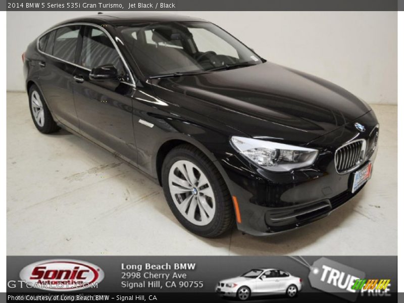 Jet Black / Black 2014 BMW 5 Series 535i Gran Turismo