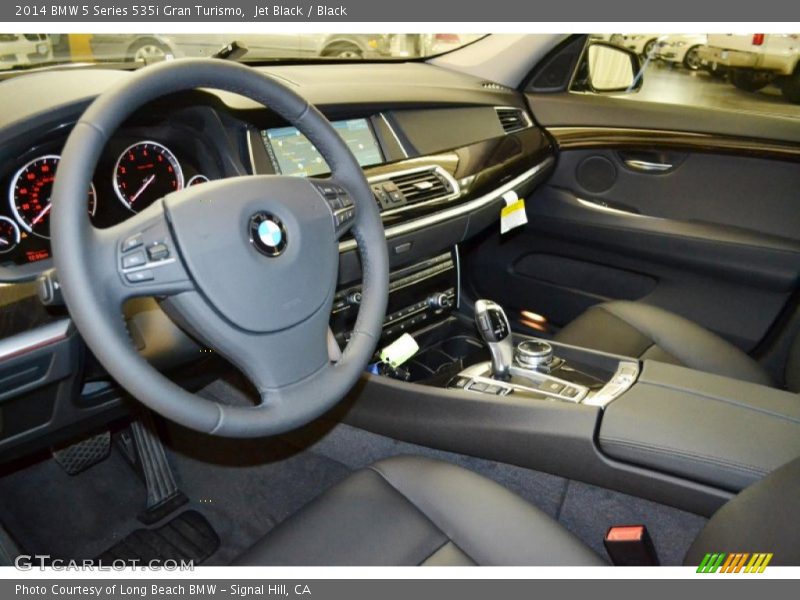 Jet Black / Black 2014 BMW 5 Series 535i Gran Turismo