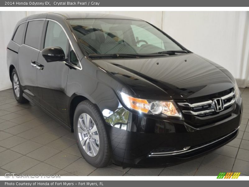 Front 3/4 View of 2014 Odyssey EX