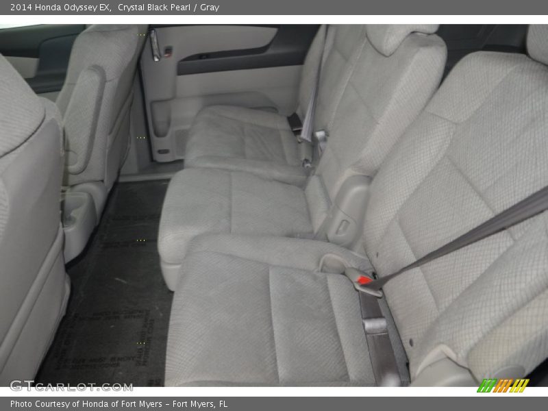 Crystal Black Pearl / Gray 2014 Honda Odyssey EX