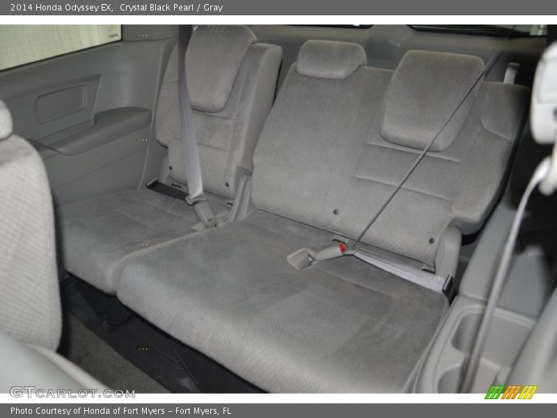 Crystal Black Pearl / Gray 2014 Honda Odyssey EX