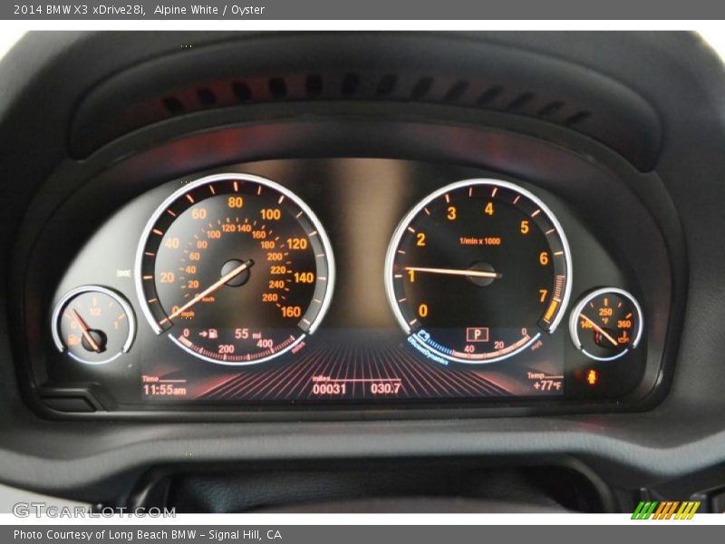  2014 X3 xDrive28i xDrive28i Gauges