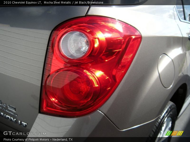 Mocha Steel Metallic / Jet Black/Brownstone 2010 Chevrolet Equinox LT