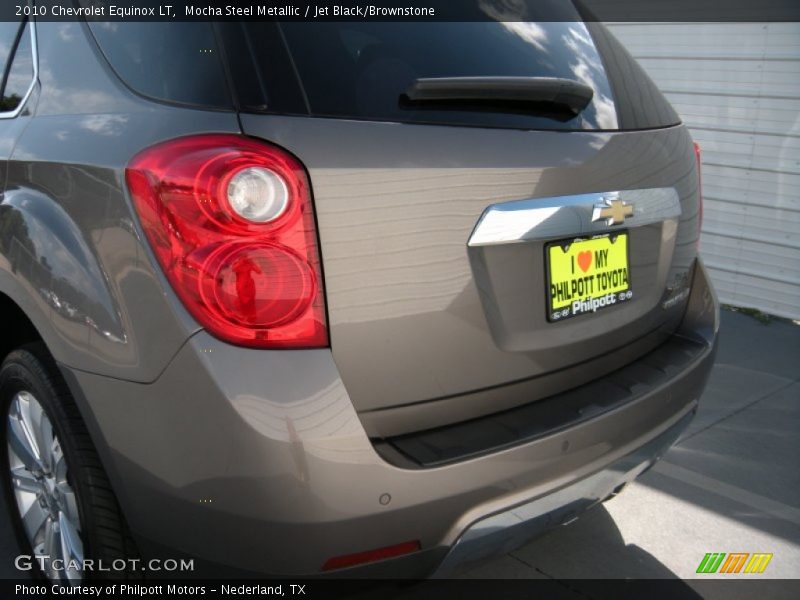 Mocha Steel Metallic / Jet Black/Brownstone 2010 Chevrolet Equinox LT