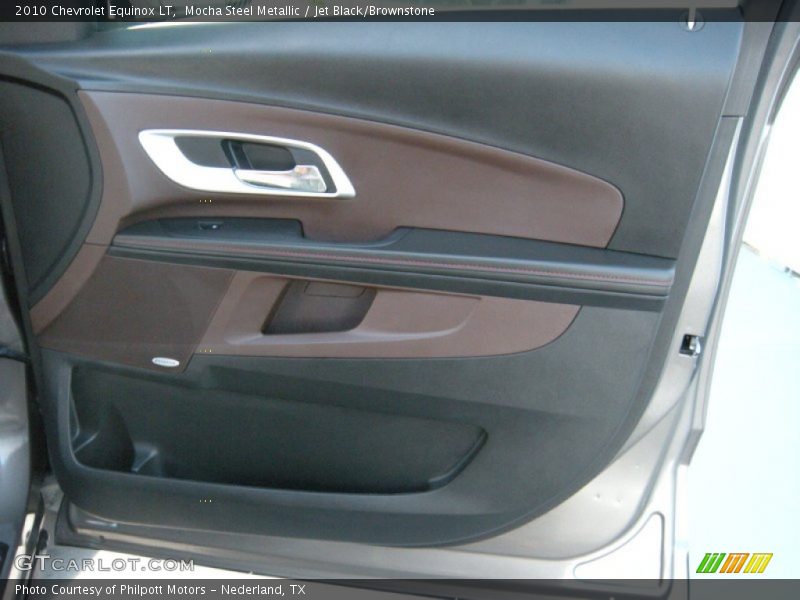 Mocha Steel Metallic / Jet Black/Brownstone 2010 Chevrolet Equinox LT