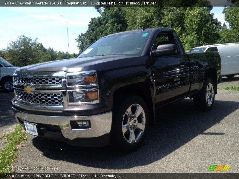 Tungsten Metallic / Jet Black/Dark Ash 2014 Chevrolet Silverado 1500 LT Regular Cab