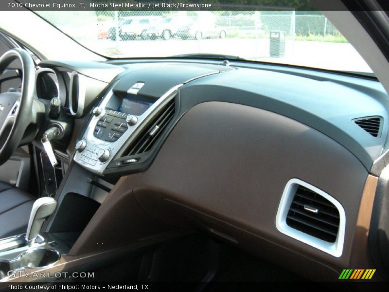 Mocha Steel Metallic / Jet Black/Brownstone 2010 Chevrolet Equinox LT