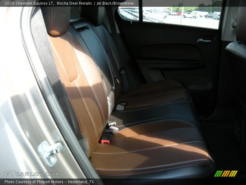 Mocha Steel Metallic / Jet Black/Brownstone 2010 Chevrolet Equinox LT