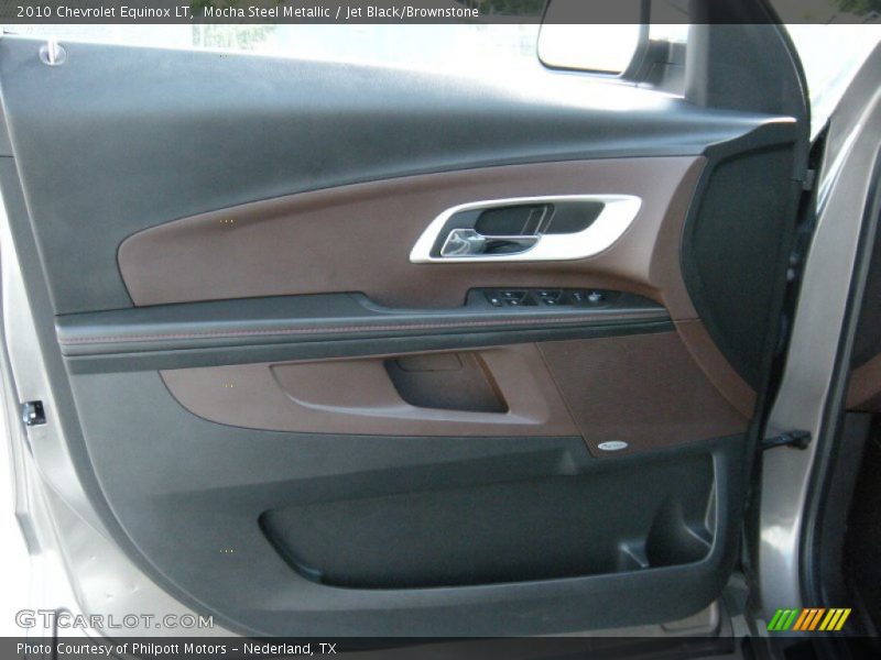 Mocha Steel Metallic / Jet Black/Brownstone 2010 Chevrolet Equinox LT