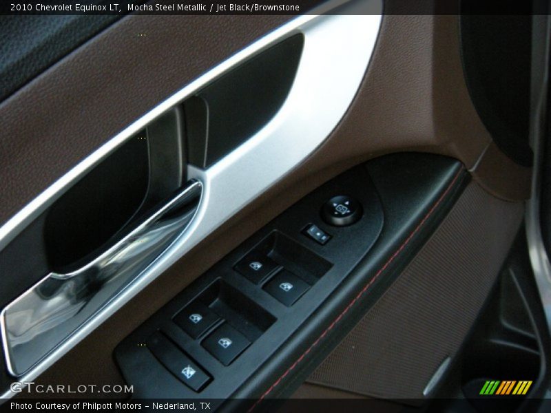 Mocha Steel Metallic / Jet Black/Brownstone 2010 Chevrolet Equinox LT