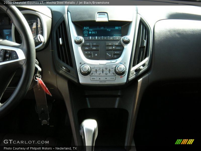 Mocha Steel Metallic / Jet Black/Brownstone 2010 Chevrolet Equinox LT