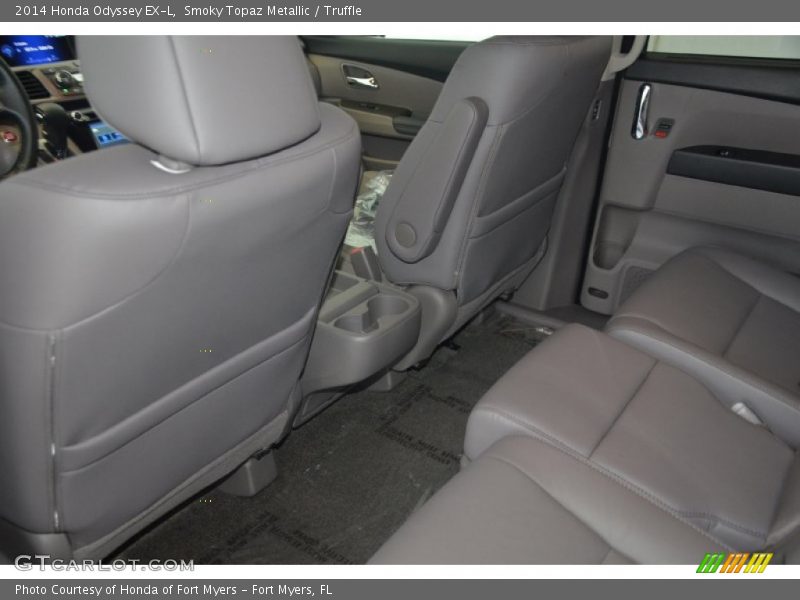 Smoky Topaz Metallic / Truffle 2014 Honda Odyssey EX-L