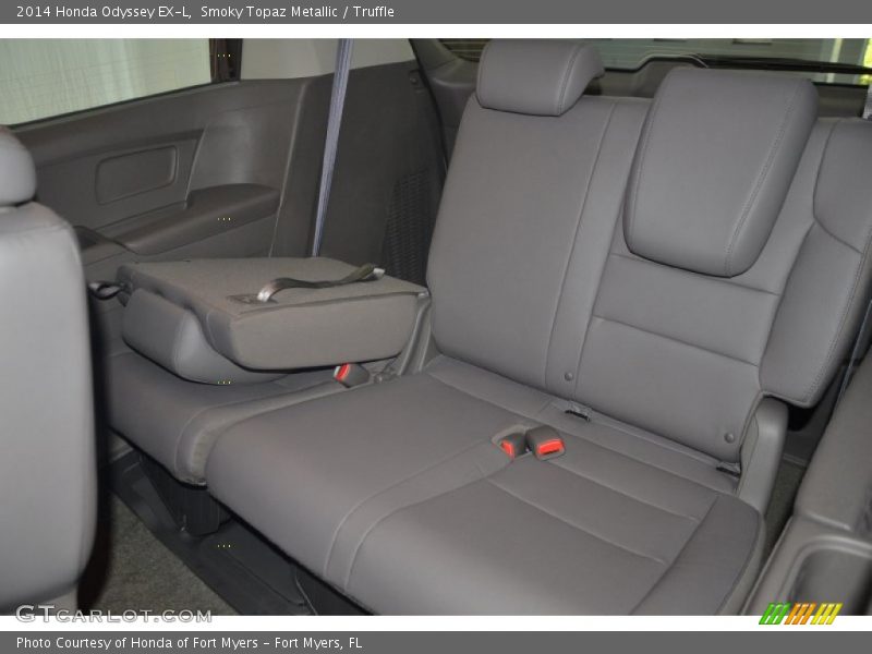 Smoky Topaz Metallic / Truffle 2014 Honda Odyssey EX-L