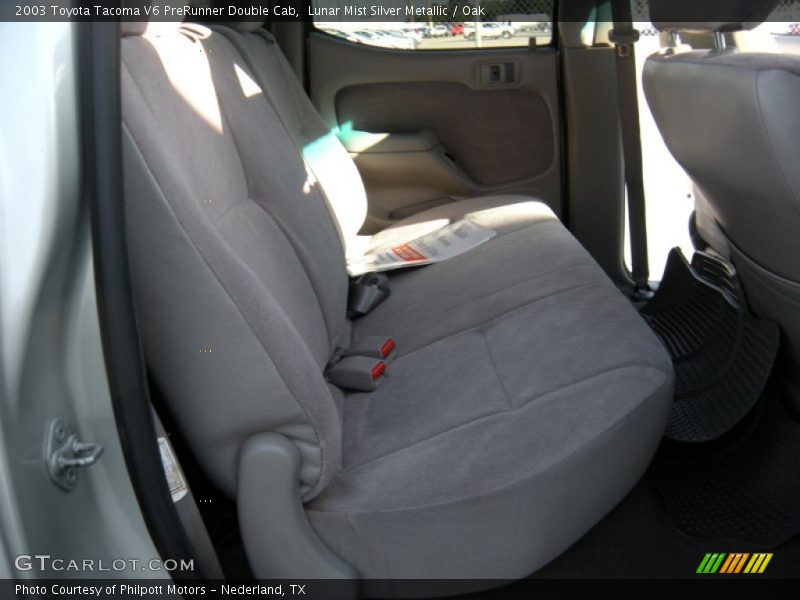Lunar Mist Silver Metallic / Oak 2003 Toyota Tacoma V6 PreRunner Double Cab