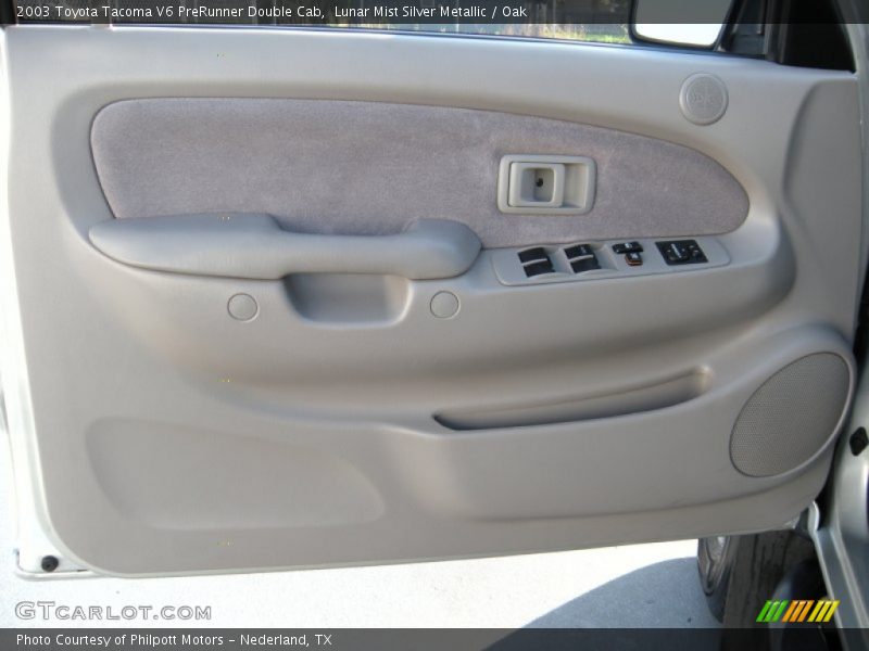 Lunar Mist Silver Metallic / Oak 2003 Toyota Tacoma V6 PreRunner Double Cab