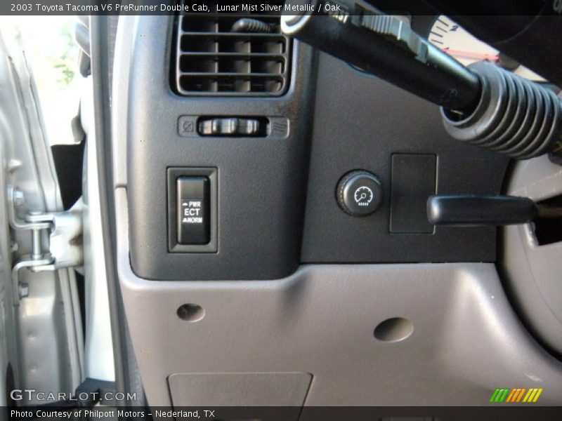 Lunar Mist Silver Metallic / Oak 2003 Toyota Tacoma V6 PreRunner Double Cab