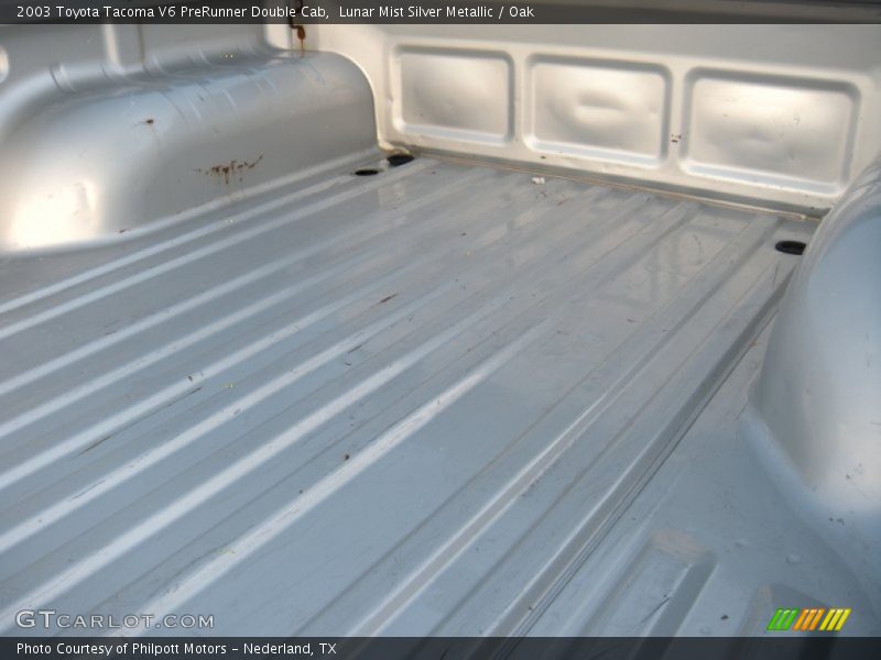 Lunar Mist Silver Metallic / Oak 2003 Toyota Tacoma V6 PreRunner Double Cab