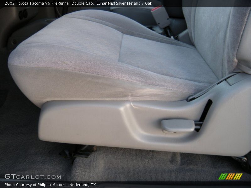 Lunar Mist Silver Metallic / Oak 2003 Toyota Tacoma V6 PreRunner Double Cab
