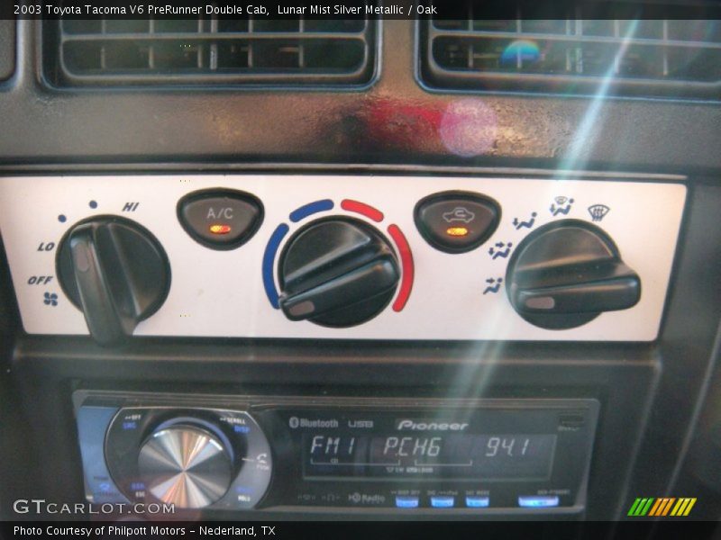 Lunar Mist Silver Metallic / Oak 2003 Toyota Tacoma V6 PreRunner Double Cab