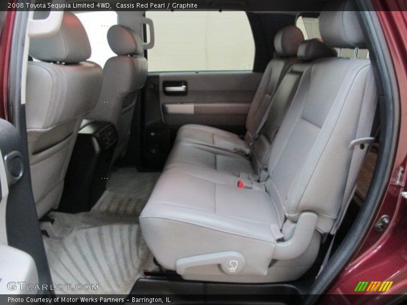 Cassis Red Pearl / Graphite 2008 Toyota Sequoia Limited 4WD