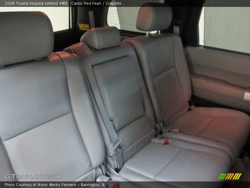 Cassis Red Pearl / Graphite 2008 Toyota Sequoia Limited 4WD