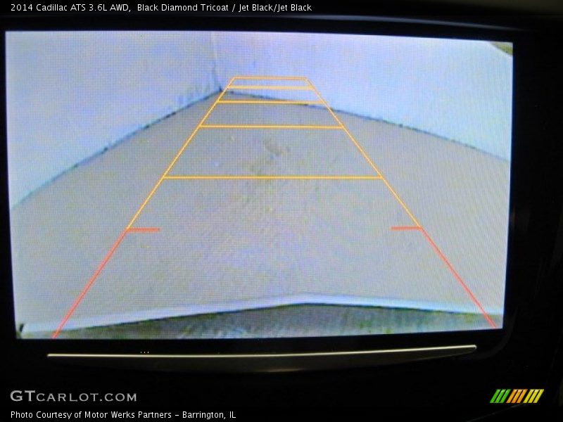 Black Diamond Tricoat / Jet Black/Jet Black 2014 Cadillac ATS 3.6L AWD