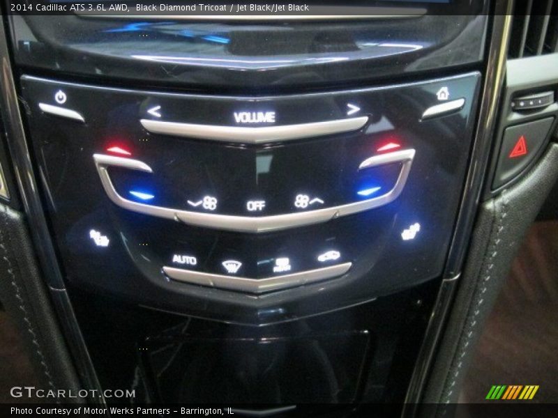 Black Diamond Tricoat / Jet Black/Jet Black 2014 Cadillac ATS 3.6L AWD