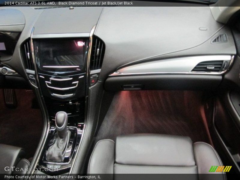 Black Diamond Tricoat / Jet Black/Jet Black 2014 Cadillac ATS 3.6L AWD