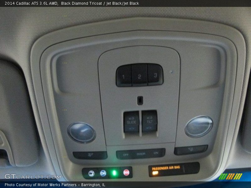Black Diamond Tricoat / Jet Black/Jet Black 2014 Cadillac ATS 3.6L AWD