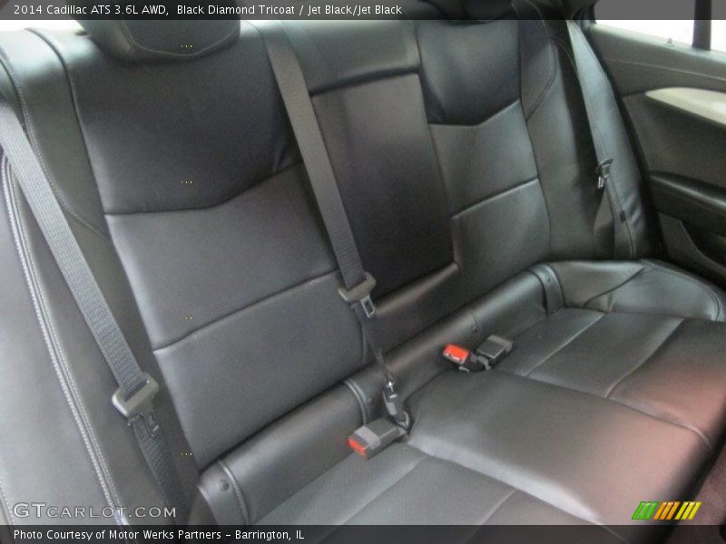 Black Diamond Tricoat / Jet Black/Jet Black 2014 Cadillac ATS 3.6L AWD