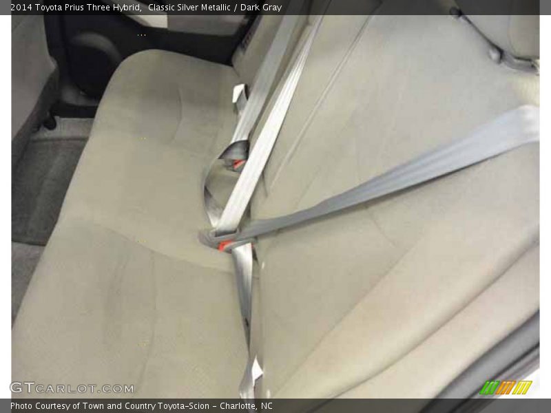 Classic Silver Metallic / Dark Gray 2014 Toyota Prius Three Hybrid