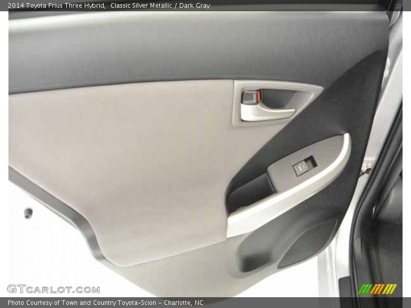 Classic Silver Metallic / Dark Gray 2014 Toyota Prius Three Hybrid