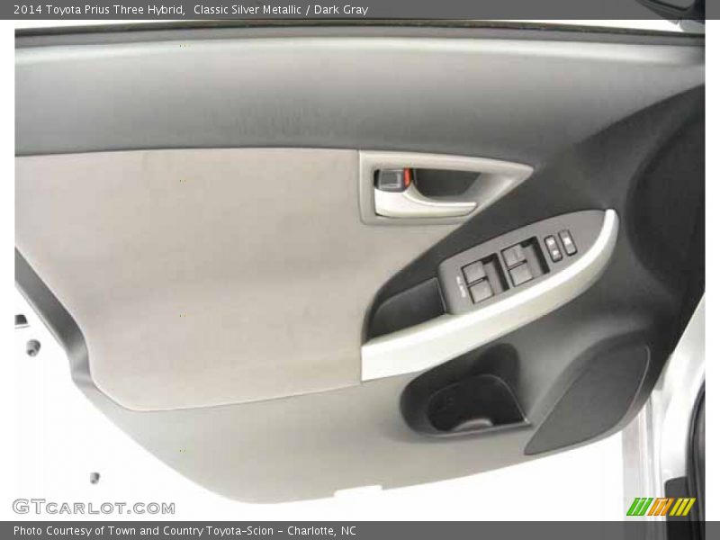 Classic Silver Metallic / Dark Gray 2014 Toyota Prius Three Hybrid