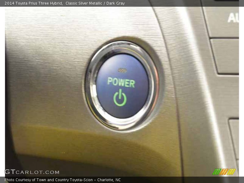 Classic Silver Metallic / Dark Gray 2014 Toyota Prius Three Hybrid